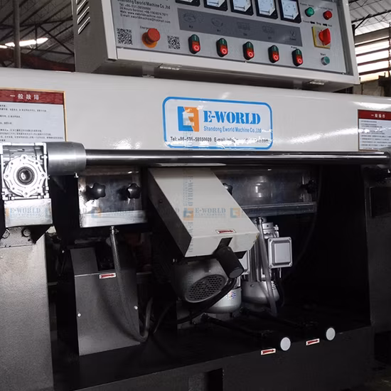 Proveedor de máquina de canteado de vidrio en línea recta Máquina pulidora de borde de vidrio de 4 motores