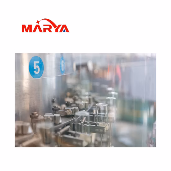 Línea de producción de llenado, tapado, sellado y llenado de polvo líquido para viales de vidrio/plástico farmacéutico de rendimiento estable Planta llave en mano de viales automáticos Máquina para fabricar viales